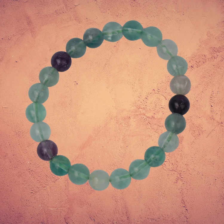 Fluorite Crystal Healing Bracelet 